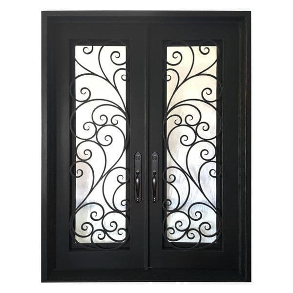 Scroll Work Door