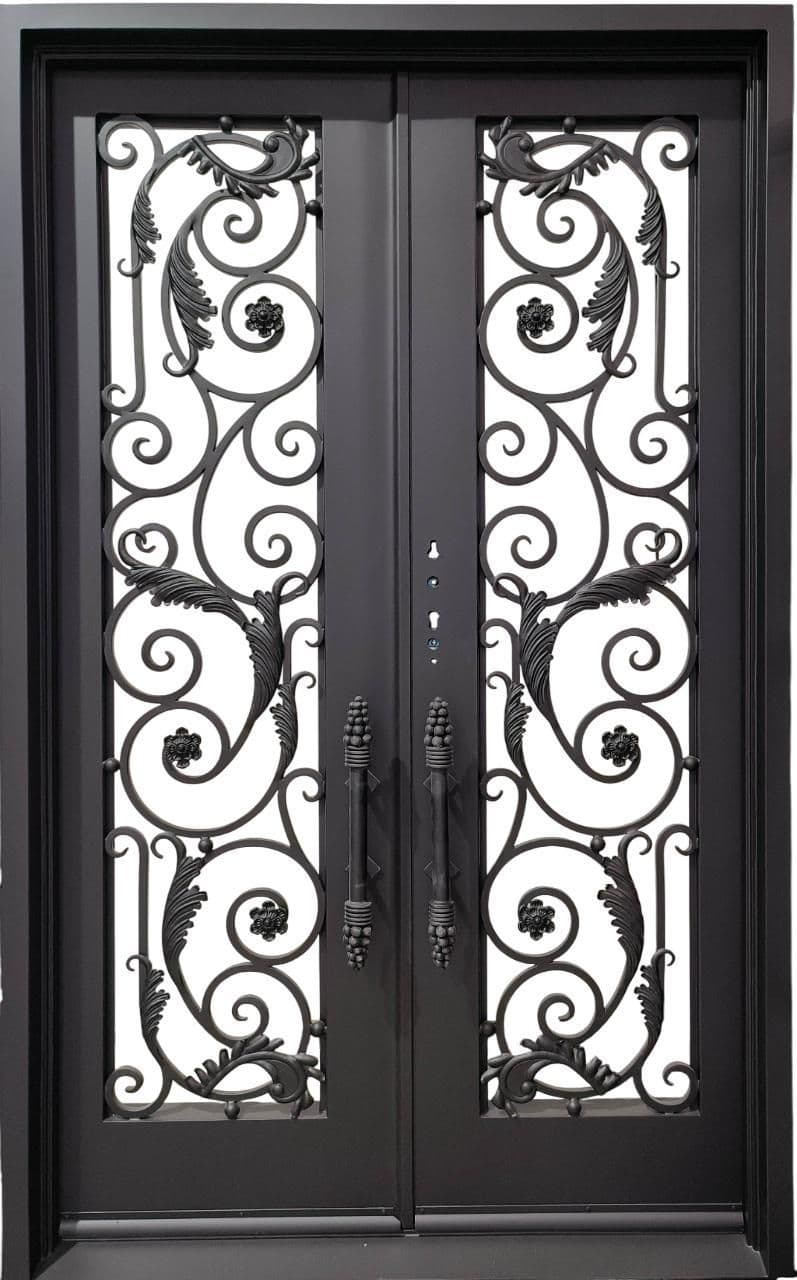 Scroll Work Door