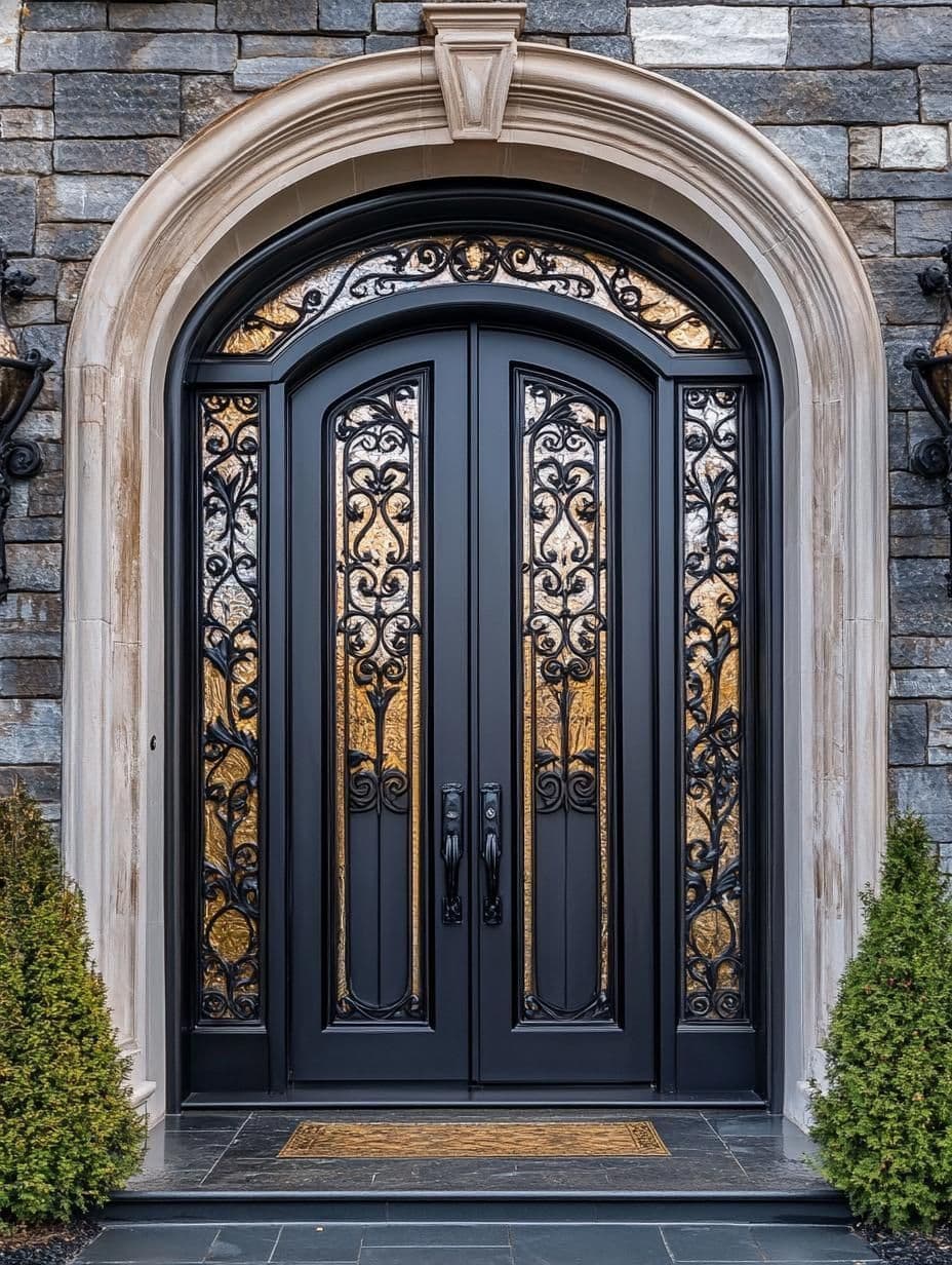 Luxury Wrought Iron Doors – Timeless Craftsmanship for Modern Living