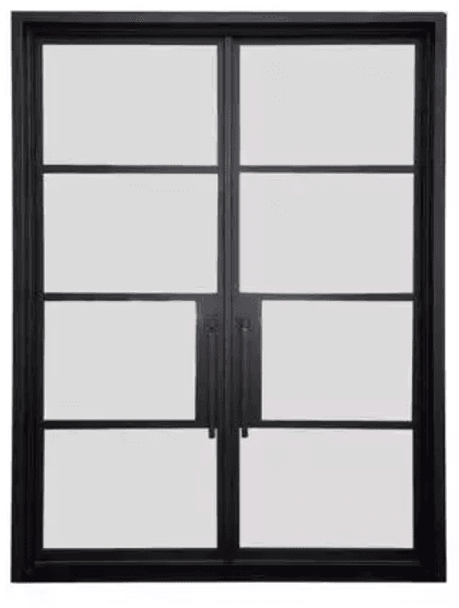 Modern Iron Door - 62 x 96