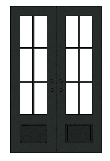 Modern Iron Door - 72 x 81