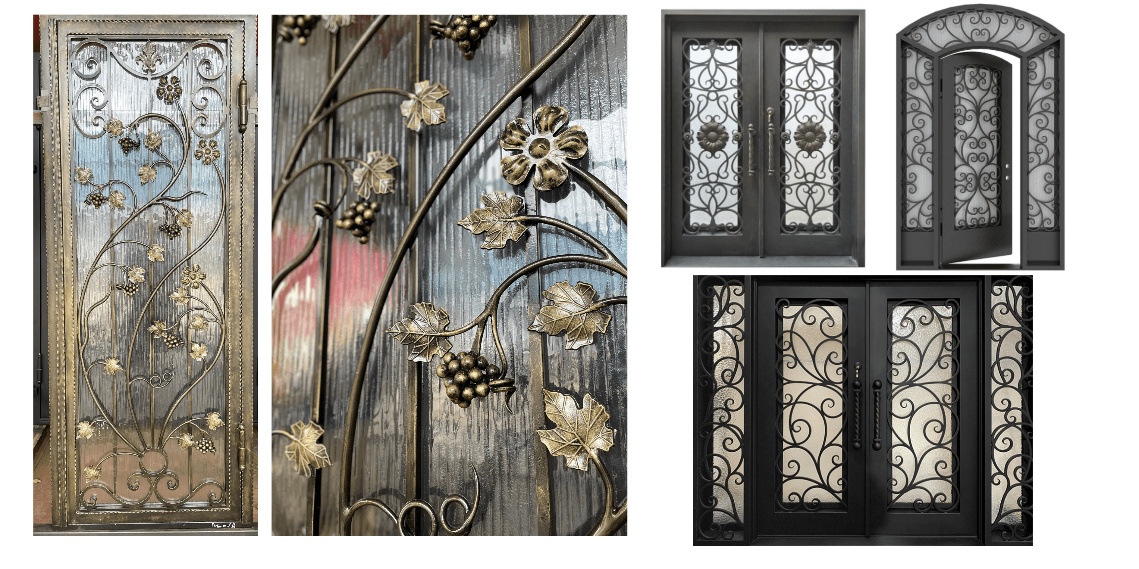 Luxury Wrought Iron Doors – Timeless Craftsmanship for Modern Living