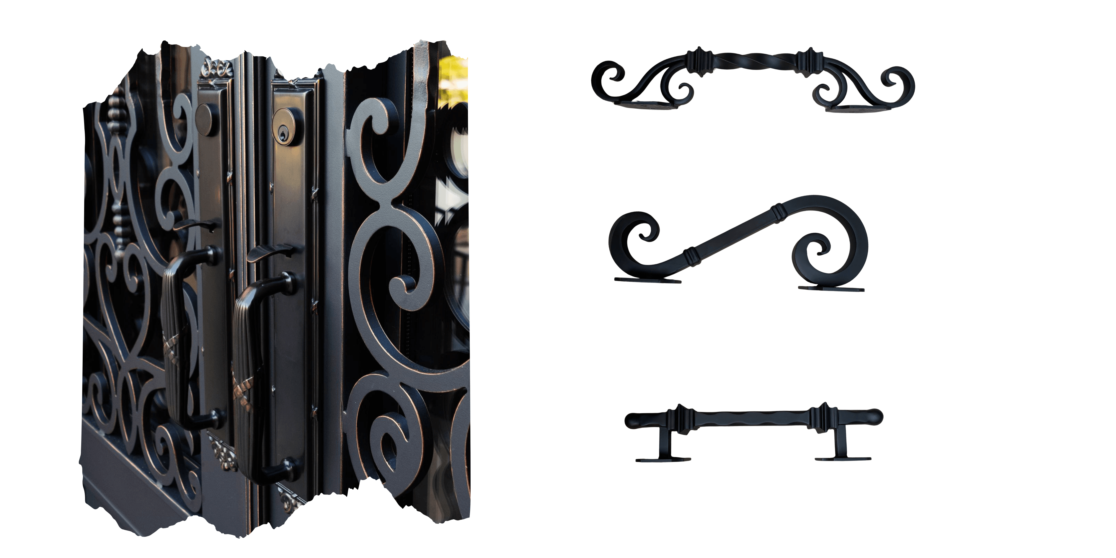 Premium Ornamental Steel Door Handles – Elevating Architectural Spaces